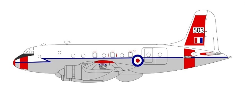 Profil couleur du Handley Page HP.67 Hastings