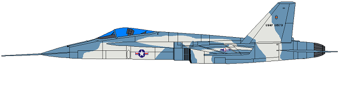 Profil couleur du Northrop YF-17 Cobra