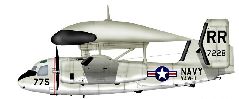 Profil couleur du Grumman E-1 Tracer