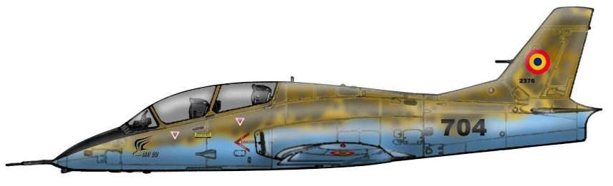 Profil couleur du I.A.R. IAR-99 Soim