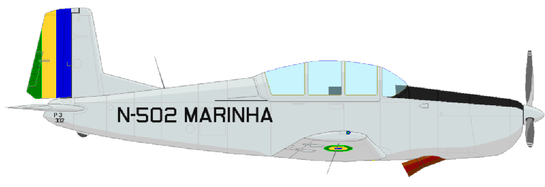 Profil couleur du Pilatus P-3