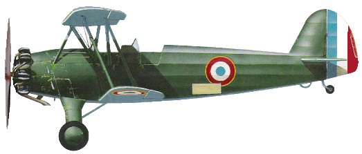 Profil couleur du Focke-Wulf Fw 44 Stieglitz