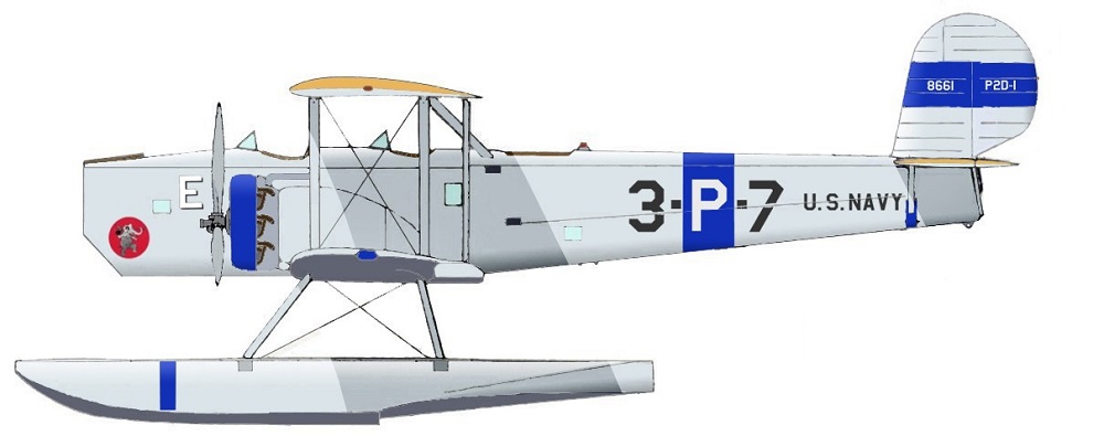 Profil couleur du Douglas P2D