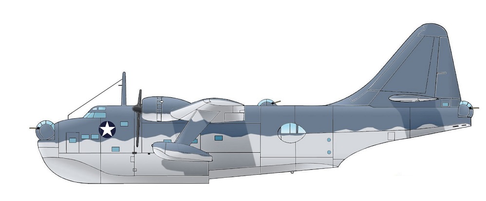 Profil couleur du Boeing PBB Sea Ranger