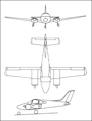 Plan 3 vues du Beagle Basset