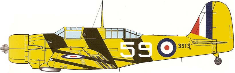 Profil couleur du Northrop A-17 Nomad