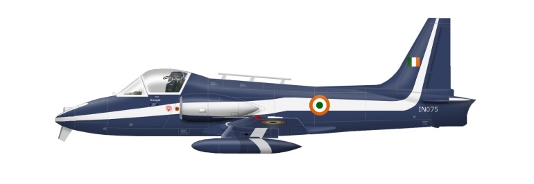 Profil couleur du HAL HJT-16 Kiran