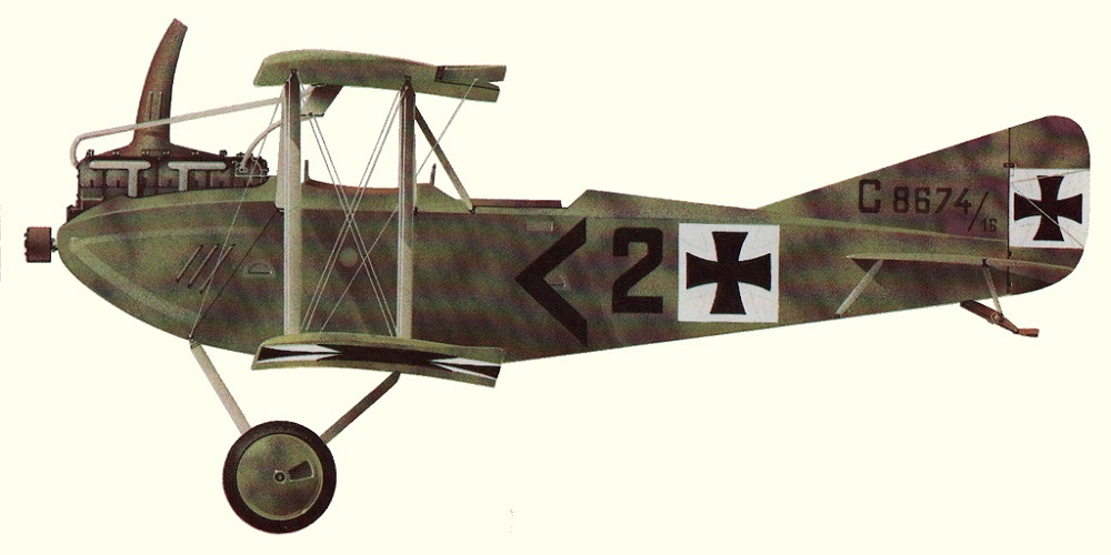 Profil couleur du AEG C.IV