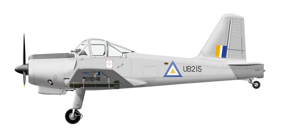 Profil couleur du Percival P-56 Provost