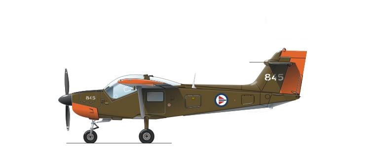 Profil couleur du Saab MFI-15 Safari / MFI-17 Supporter