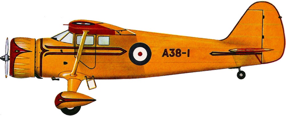 Profil couleur du Stinson AT-19 / UC-81 Reliant