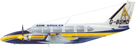 Profil couleur du Piper PA-31 Navajo