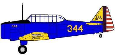 Profil couleur du North American BT-9