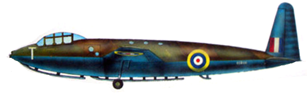 Profil couleur du General Aircraft G.A.L. 48 Hotspur