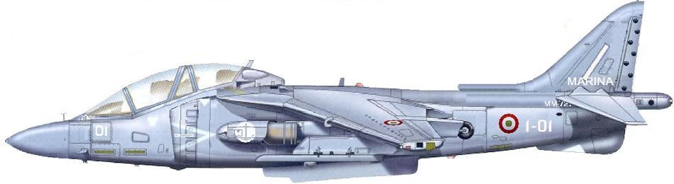 Profil couleur du McDonnell-Douglas TAV-8B Harrier II