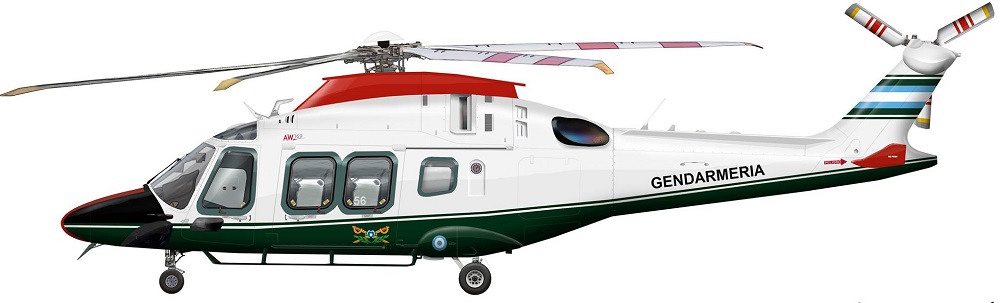 Profil couleur du Agusta-Westland AW.169