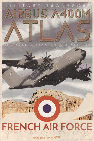 Poster "A400M Atlas - French Air Force"