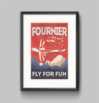 Poster "Avions-Planeurs Fournier" – Image 3