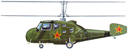 Profil couleur du Kamov Ka-18 ‘Hog’