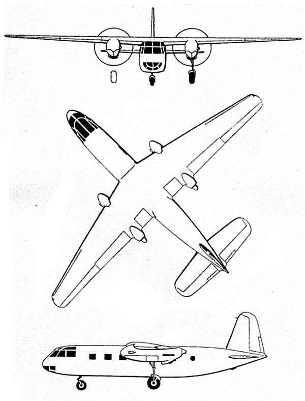 Plan 3 vues du Nord N.2100 Norazur