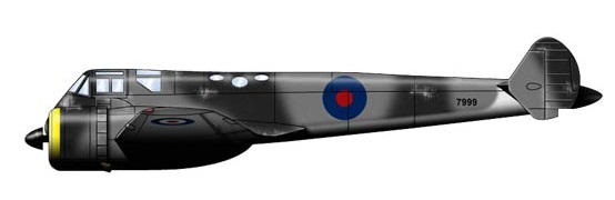 Profil couleur du Gloster G.39