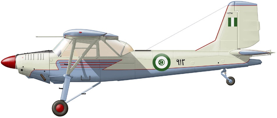 Profil couleur du Aero L-60 Brigadýr