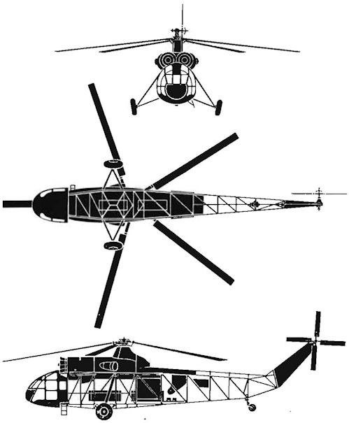 Plan 3 vues du Westland Westminster