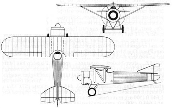 Plan 3 vues du IVL C.24