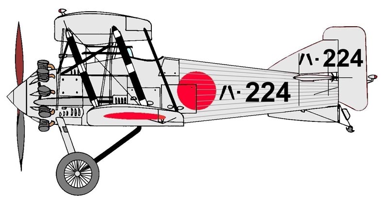 Profil couleur du Nakajima A1N