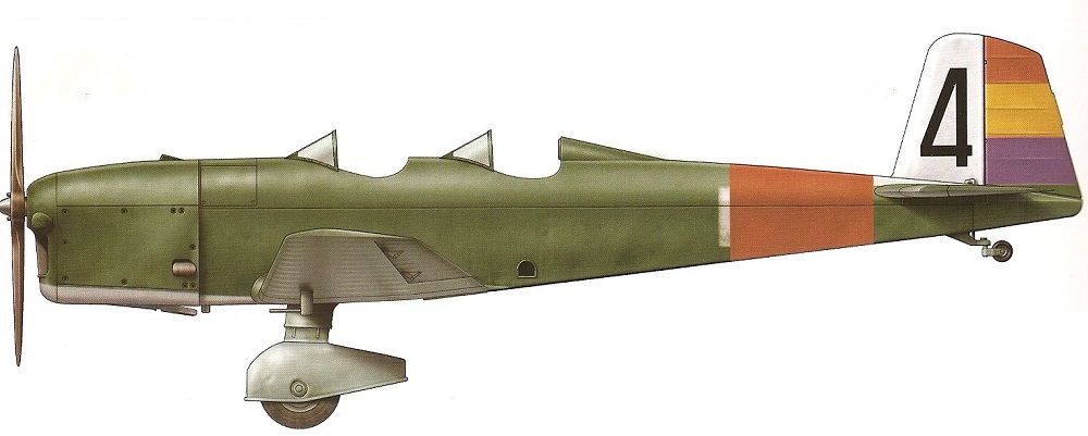 Profil couleur du Caudron C.600 Aiglon
