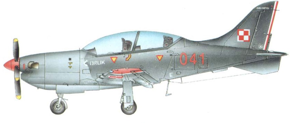 Profil couleur du P.Z.L. PZL-130 Orlik