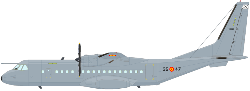 Profil couleur du Airbus Military C-295