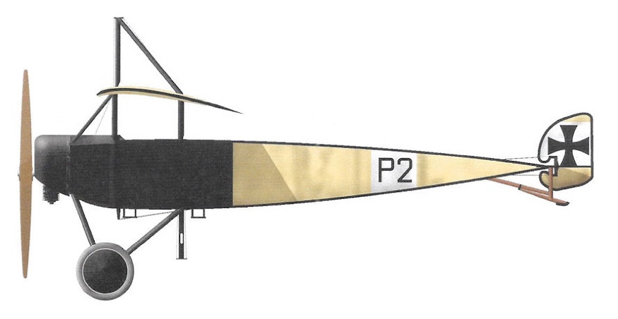 Profil couleur du Pfalz E.III