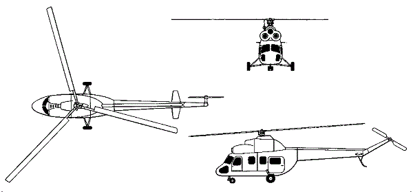 Plan 3 vues du P.Z.L. Kania