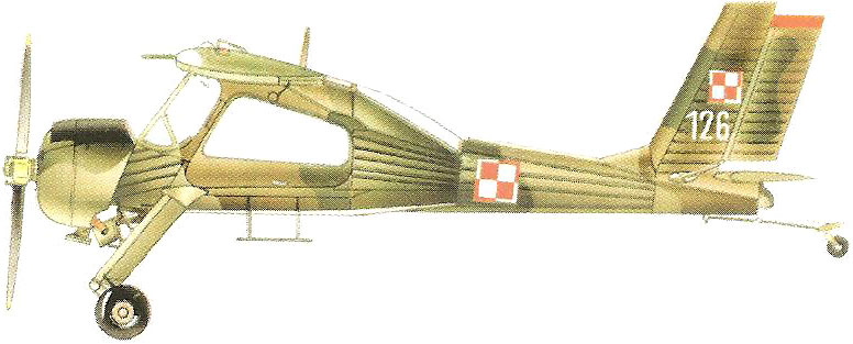 Profil couleur du P.Z.L. PZL-104 Wilga