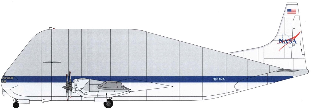 Profil couleur du Aero Spacelines B377SG Super Guppy