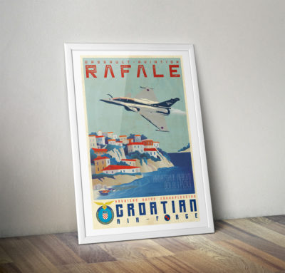 Poster "Rafale - Croatian Air Force" – Image 3