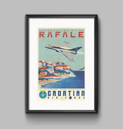 Poster "Rafale - Croatian Air Force" – Image 2