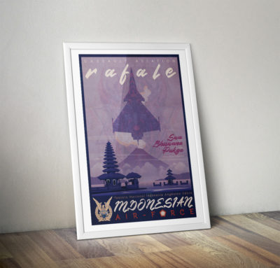 Poster "Rafale - Indonesian Air Force" – Image 3