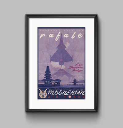Poster "Rafale - Indonesian Air Force" – Image 2