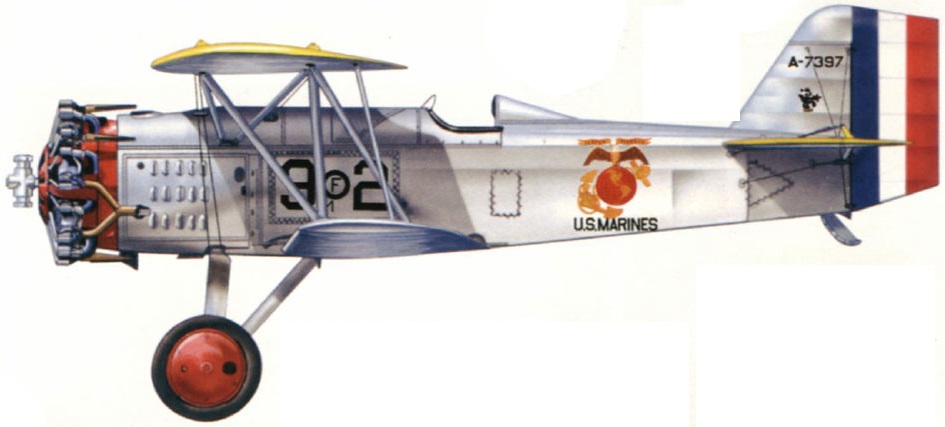 Profil couleur du Curtiss F6C Hawk