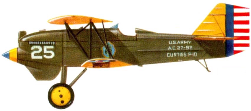 Profil couleur du Curtiss P-1 Hawk