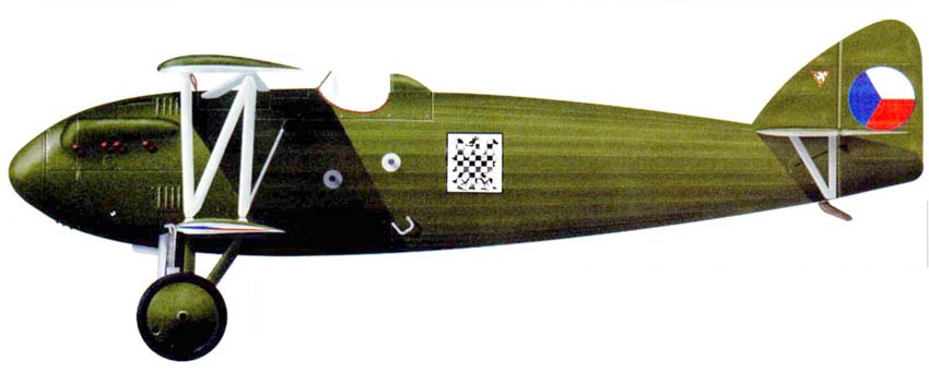 Profil couleur du Letov S-20