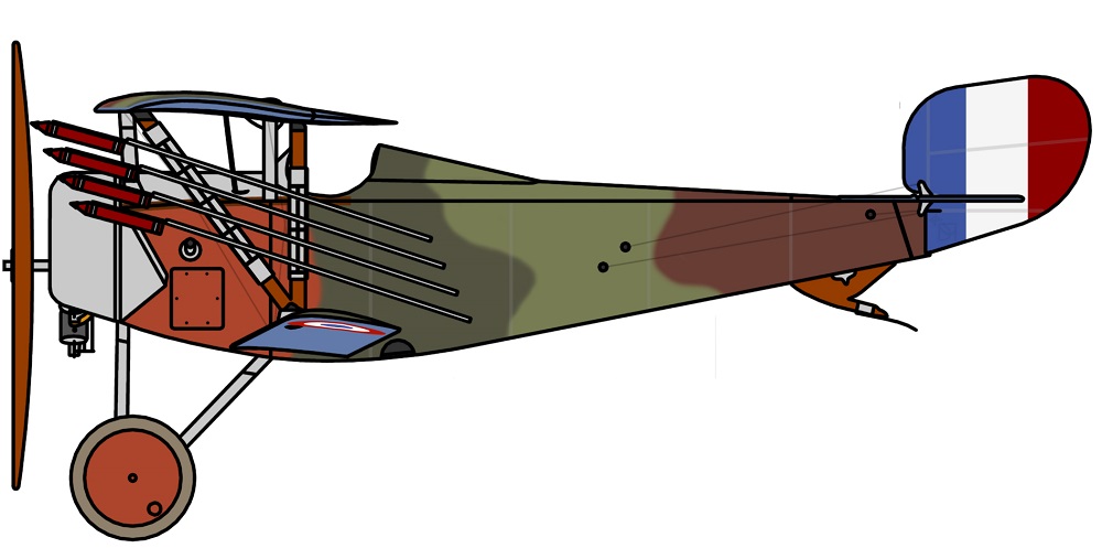 Profil couleur du Nieuport Nie.16