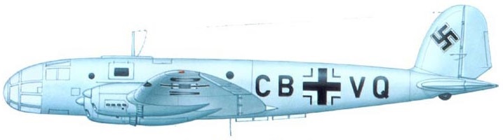 Profil couleur du Heinkel He 116