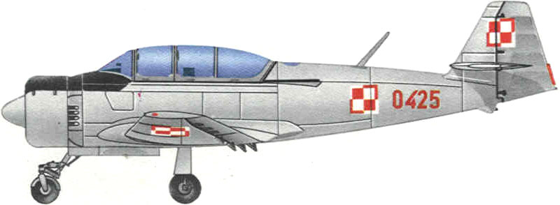 Profil couleur du P.Z.L. TS-8 Bies