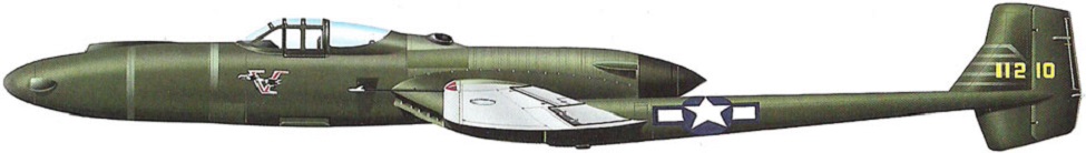 Profil couleur du Vultee XP-54 Swoose Goose