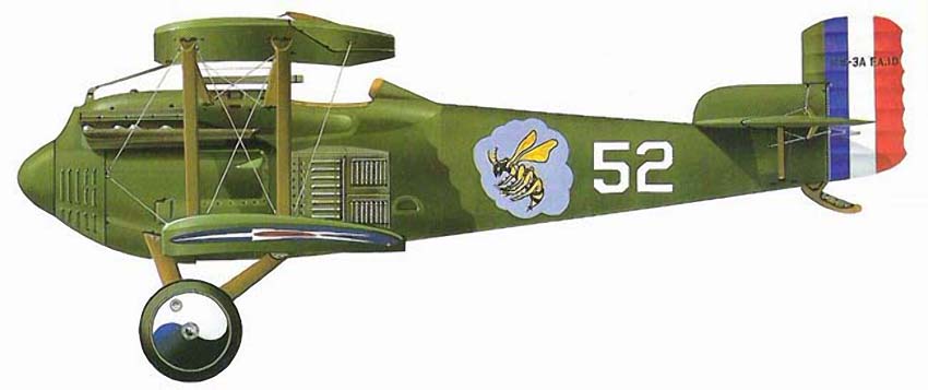 Profil couleur du Thomas-Morse MB-3 Tommy II