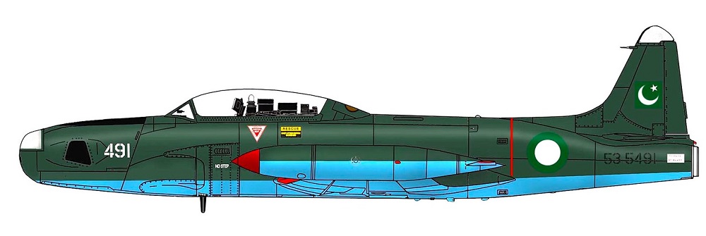 Profil couleur du Lockheed RT-33 Photobird