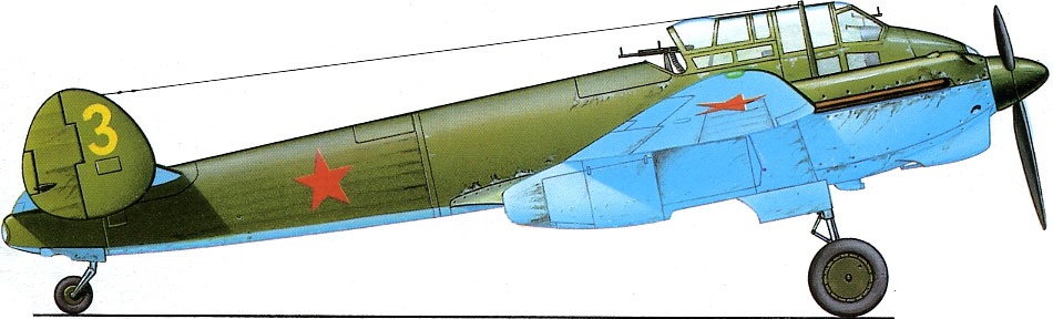 Profil couleur du Yakovlev Yak-2 / Yak-4